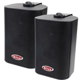 Altavoces de caja Boss Audio de 4" MR4.3B - Negros - 200W