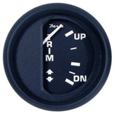 Indicador de Trim Faria Euro Black 2" para Fuerabordas Johnson/Evinrude/Suzuki