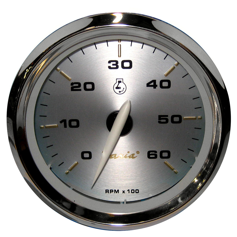 Tacómetro Faria Kronos de 4" - 6,000 RPM (Gasolina - Intraborda e I/O)