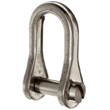 Grillete recto estándar Ronstan con pasador ranurado - Pasador de 3/16" - 23/32" L x 13/32" A