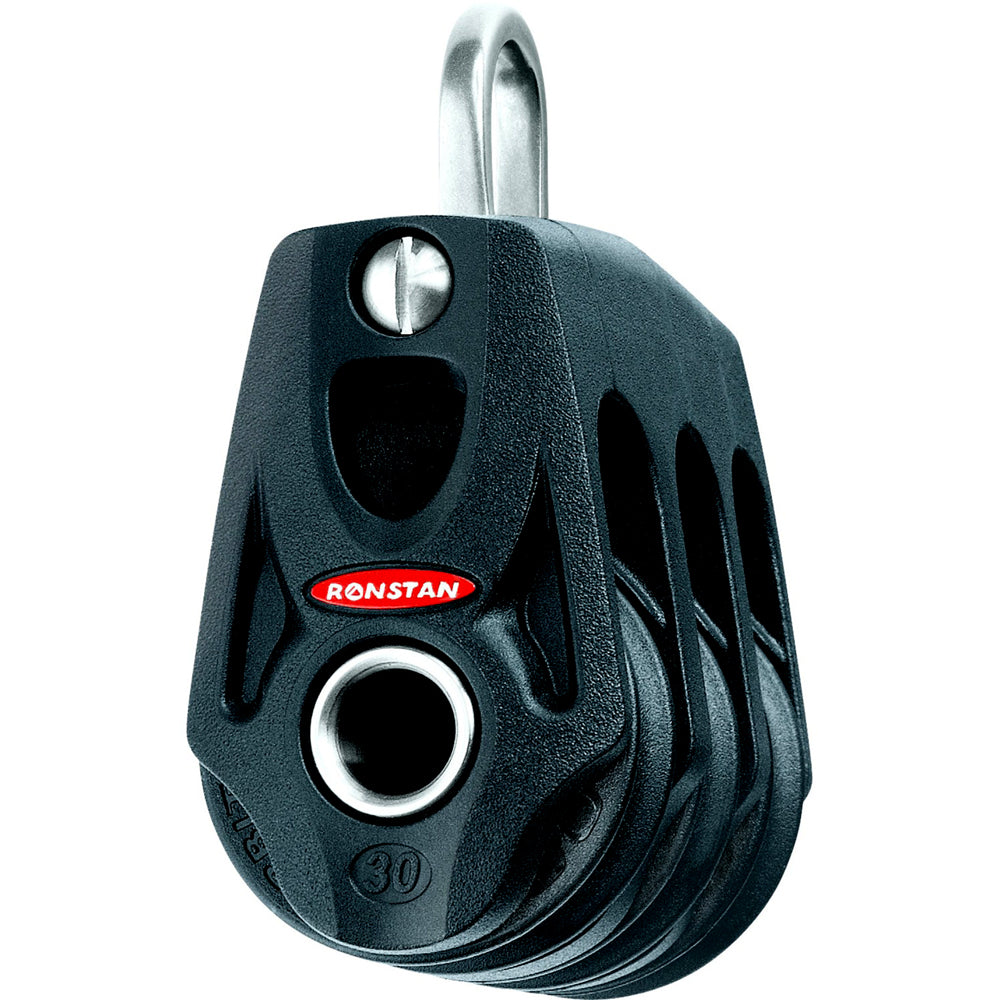 Polea triple con rodamientos de bolas Ronstan Series 30 Orbit Block™
