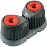 Mordaza de anclaje Ronstan T-Cleat Cam - Pequeña - Roja con base gris