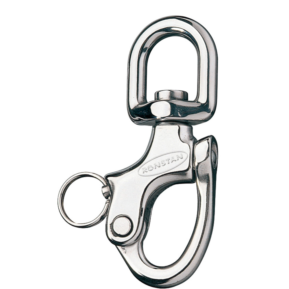 Grillete de Apertura Rápida Ronstan - Argolla Giratoria Pequeña - 92mm (3-5/8") de Longitud