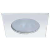 Downlight LED Quick Blake XP - 4W, IP66, montaje con muelles - Marco cuadrado de acero inoxidable, luz diurna redonda