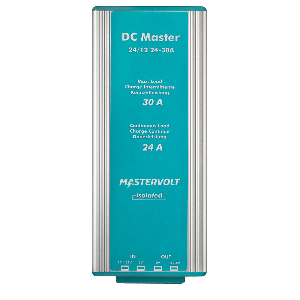 Convertidor Mastervolt DC Master 24V a 12V - 24A con aislador