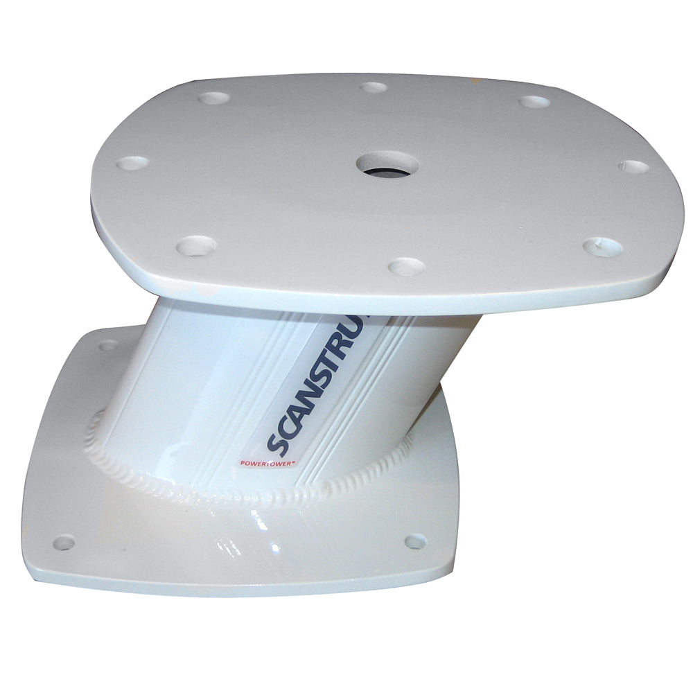 Soporte de radar de matriz abierta Scanstrut APT6003 PowerTower® de aluminio - 6" con inclinación hacia atrás