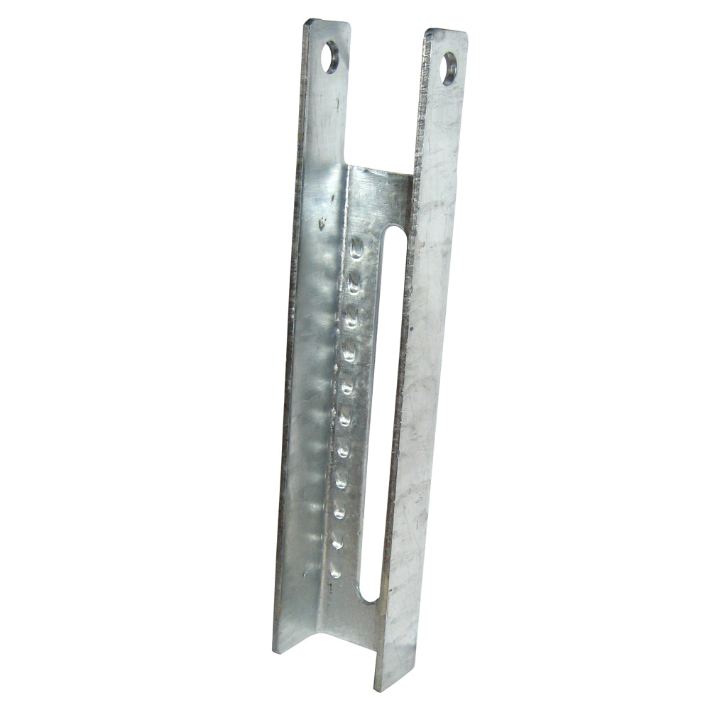 C.E. Smith Soporte vertical perforado para litera - 9-1/2"
