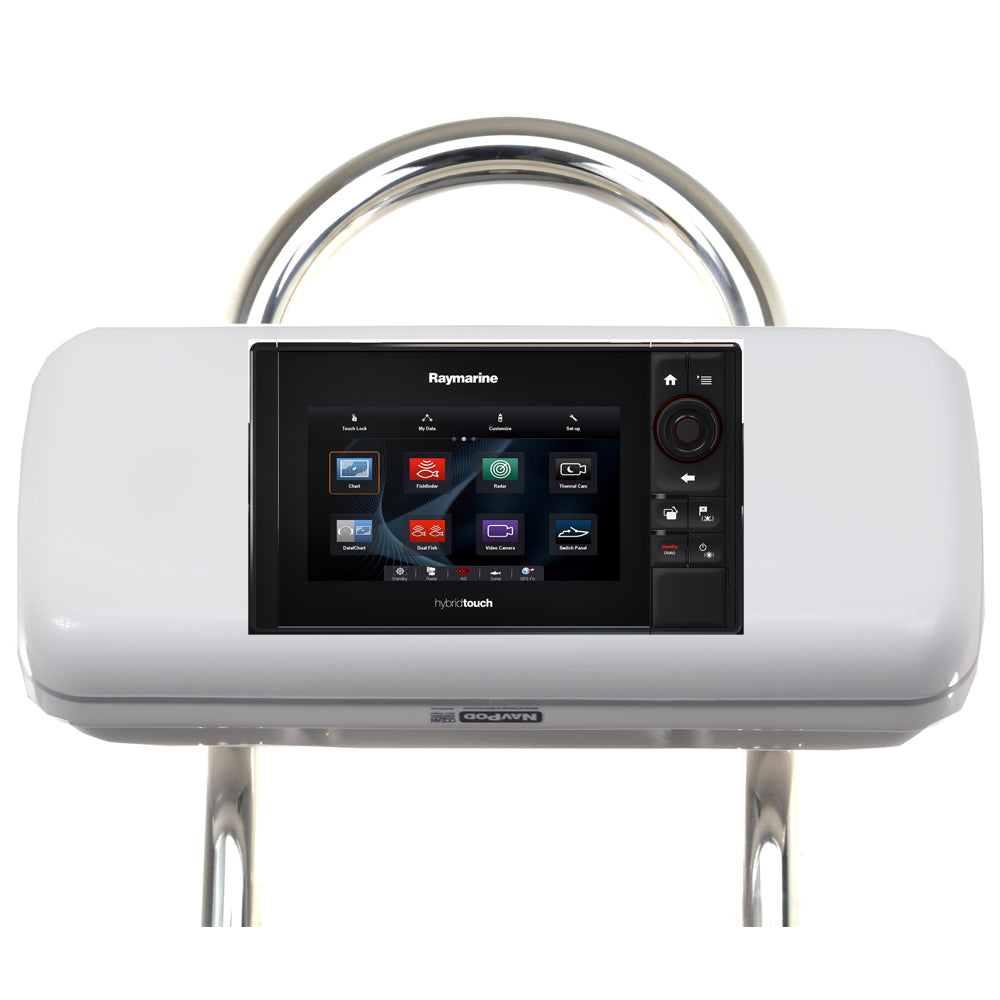 NavPod GP2524 SystemPod precortado para Raymarine eS75, eS77 y eS78, montaje central para protección de 12" de ancho