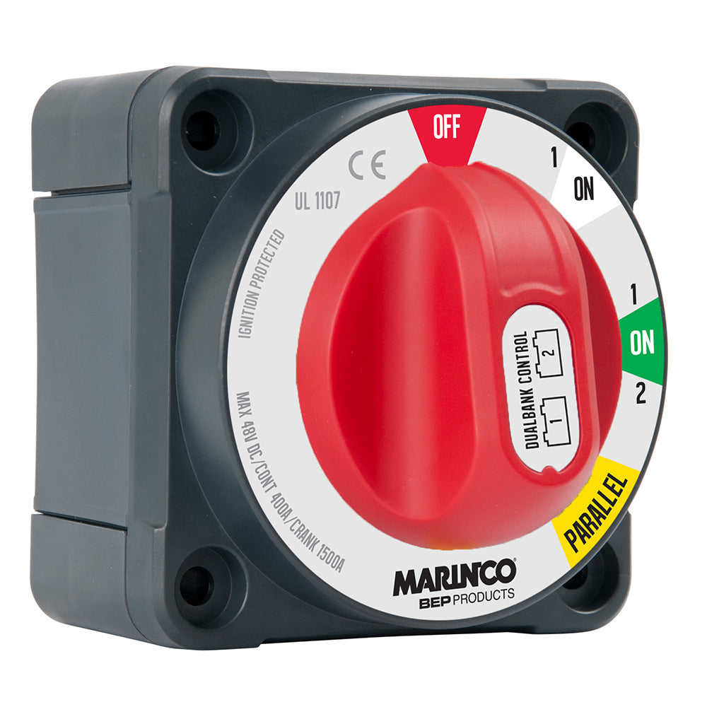 Interruptor de control de banco doble BEP Pro Installer de 400 A - MC10
