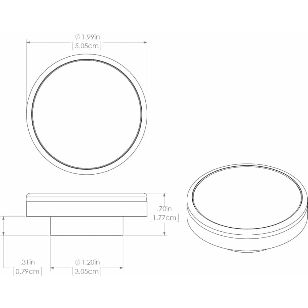Lumitec Halo Empotrable Downlight Spectrum RGBW - Carcasa Blanca