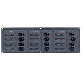 Panel CC BEP - 12 vías - Sin medidor - Horizontal