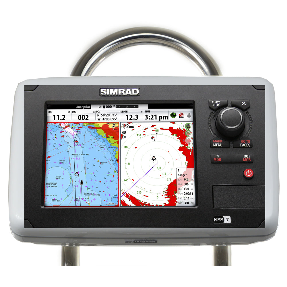 NavPod GP1807 SailPod precortado para Simrad NSS7/B&G Zeus T7 para guarda de 9.5" de ancho