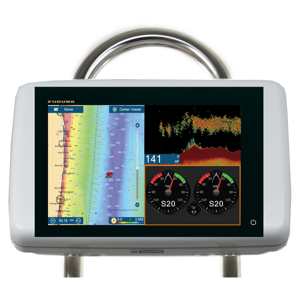 NavPod GP1066 SailPod precortado para Furuno TZTouch2 de 12" para guarda ancha de 9.5"