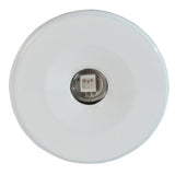 Luz de cortesía Lumitec Echo - Carcasa blanca - Luz azul