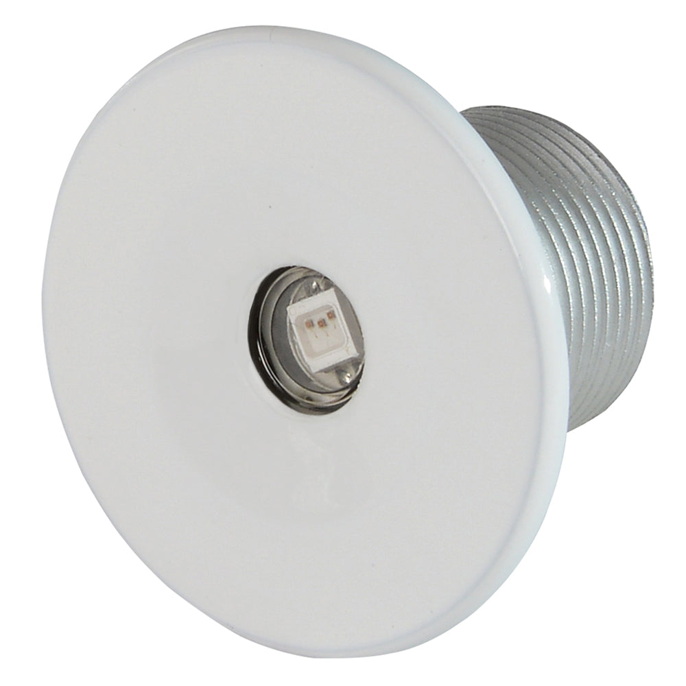 Luz de cortesía Lumitec Echo - Carcasa blanca - Luz azul