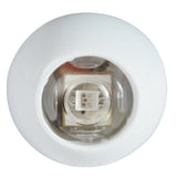 Luz de cortesía Lumitec Exuma - Carcasa blanca - Luz blanca cálida