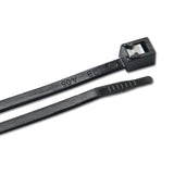 Bridas de nailon Ancor de 14", negras, resistentes a los rayos UV, con corte automático - Paquete de 50
