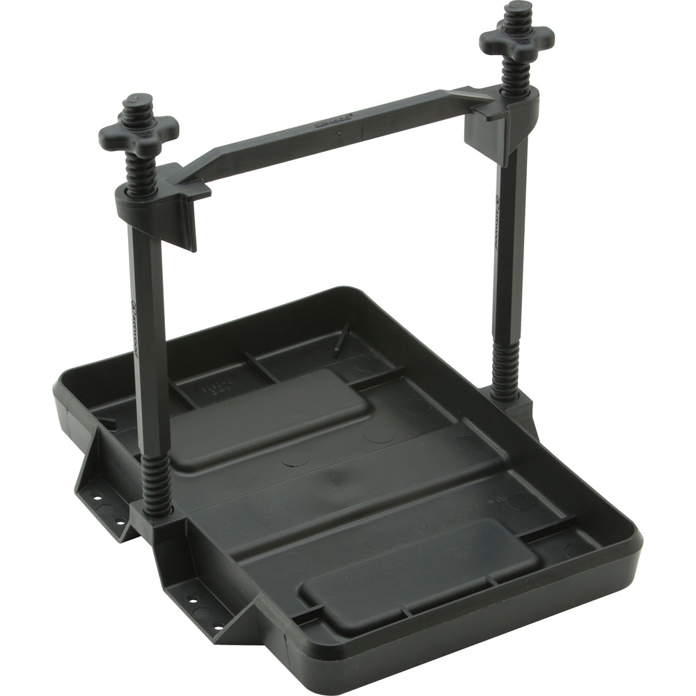 Bandeja de batería ajustable Attwood de plástico reforzado - Serie 27