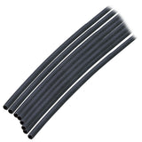 Tubo termorretráctil con adhesivo Ancor (ALT) - 1/8" x 6" - Paquete de 10 - Negro