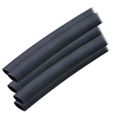 Tubos Termoencogibles Ancor con Adhesivo (ALT) - 3/8" x 12" - Paquete de 5 - Negro