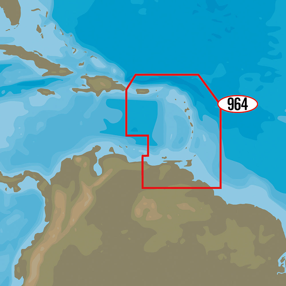 C-MAP 4D NA-D964 - De Puerto Rico al río Orinoco (Local)