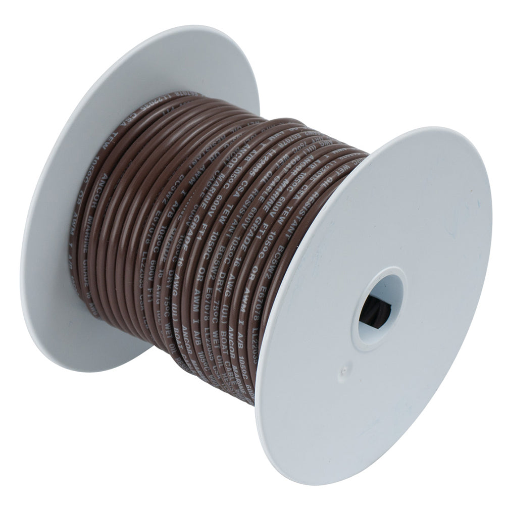 Cable de cobre estañado Ancor Brown 14AWG - 250'