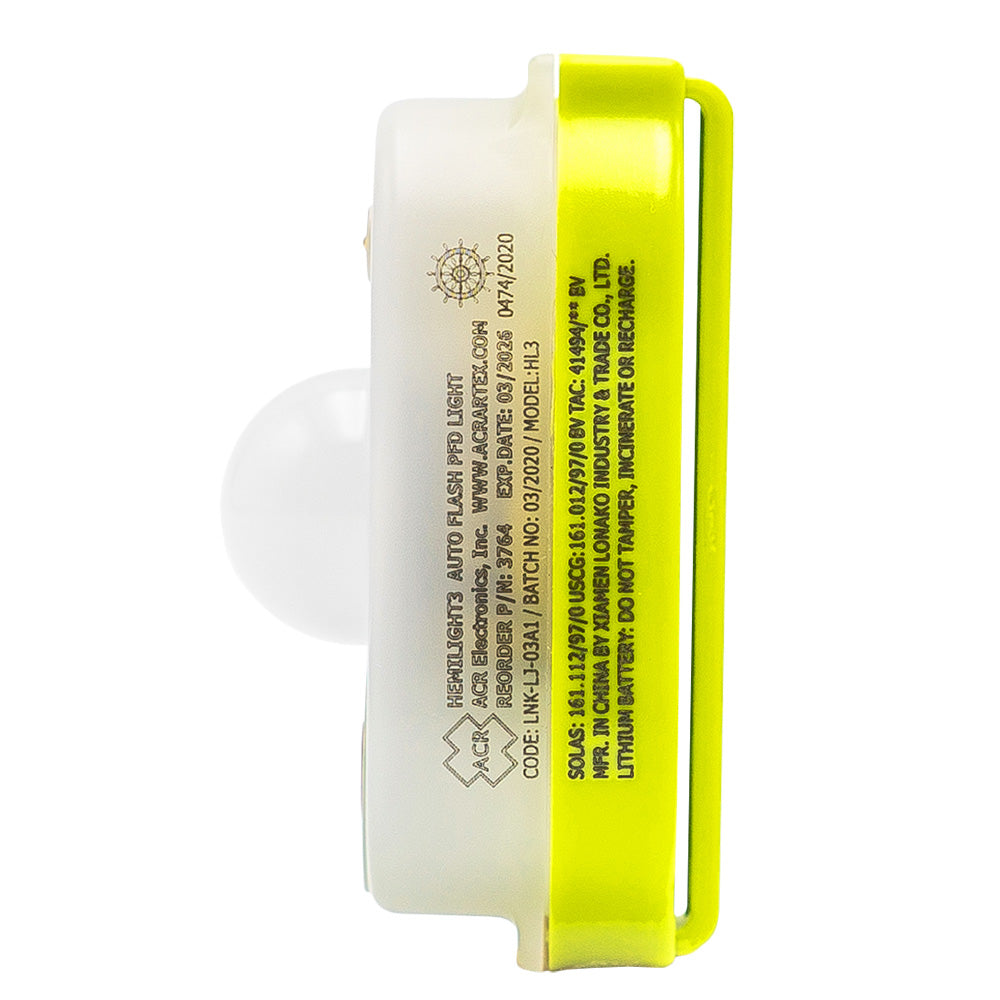 ACR HemiLight™ 3 - Luz automática de localización de supervivientes