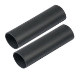 Ancor Tubo Termocontraíble de Pared Gruesa - 1" x 12" - Paquete de 2 - Negro
