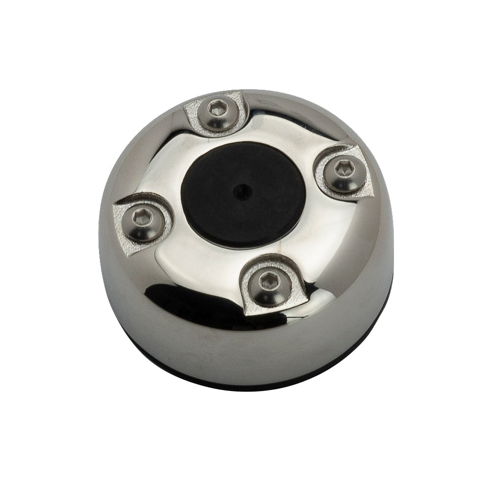 Pasacables de acero inoxidable pulido Seaview - 1 cable (2-10 mm)