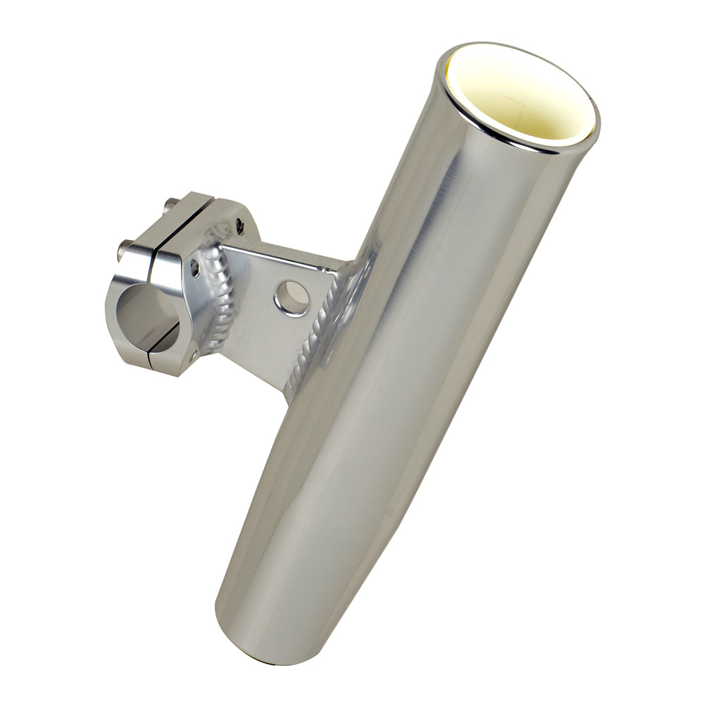 Portacañas de aluminio C.E. Smith con abrazadera - Horizontal - 1.05" DE