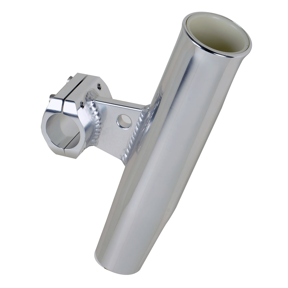 Portacañas de aluminio C.E. Smith con abrazadera - Horizontal - 1,66" OD