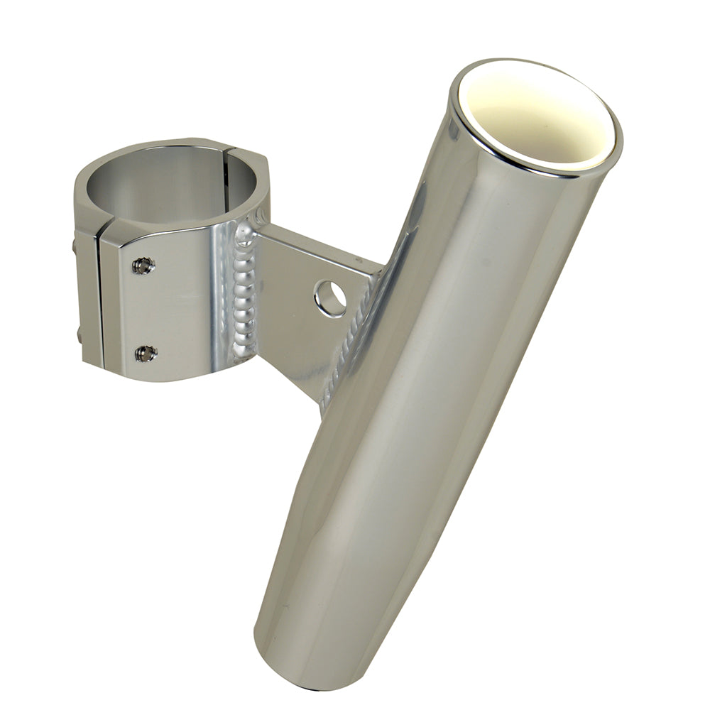 C.E. Smith Soporte de caña de aluminio con abrazadera - Vertical - 2.375" DE