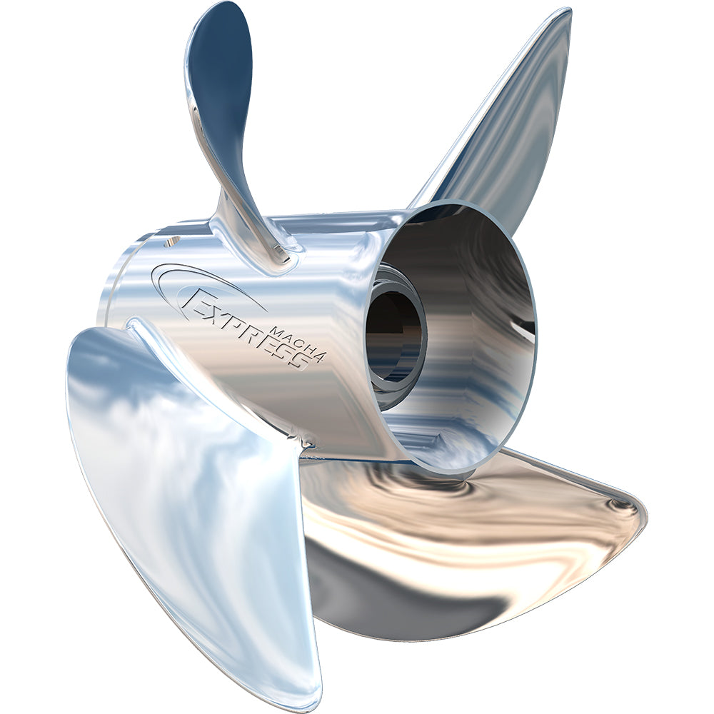 Turning Point Express® Mach4™ - Mano derecha - Hélice de acero inoxidable - EX1/EX2-1411-4 - 4 palas - 14" x 11 de paso