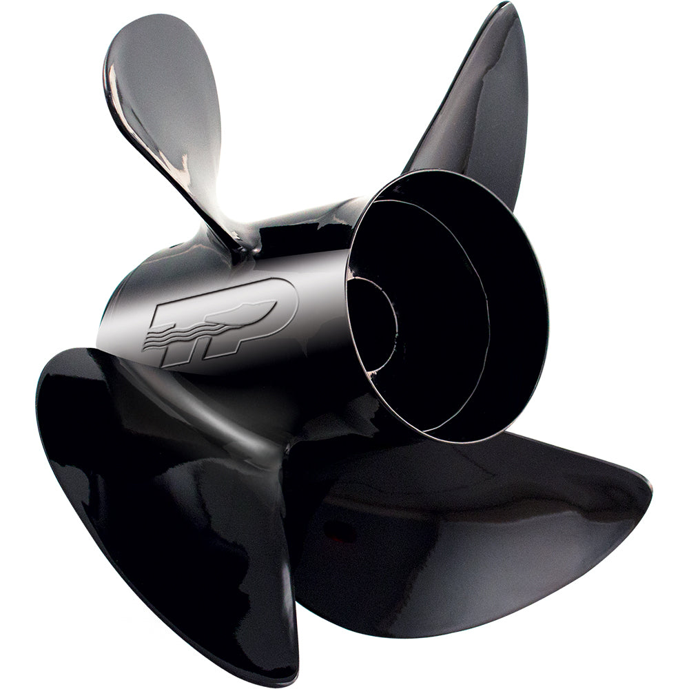 Turning Point Hustler® - Mano derecha - Hélice de aluminio - LE1/LE2-1413-4 - 4 palas - 14" x 13" de paso