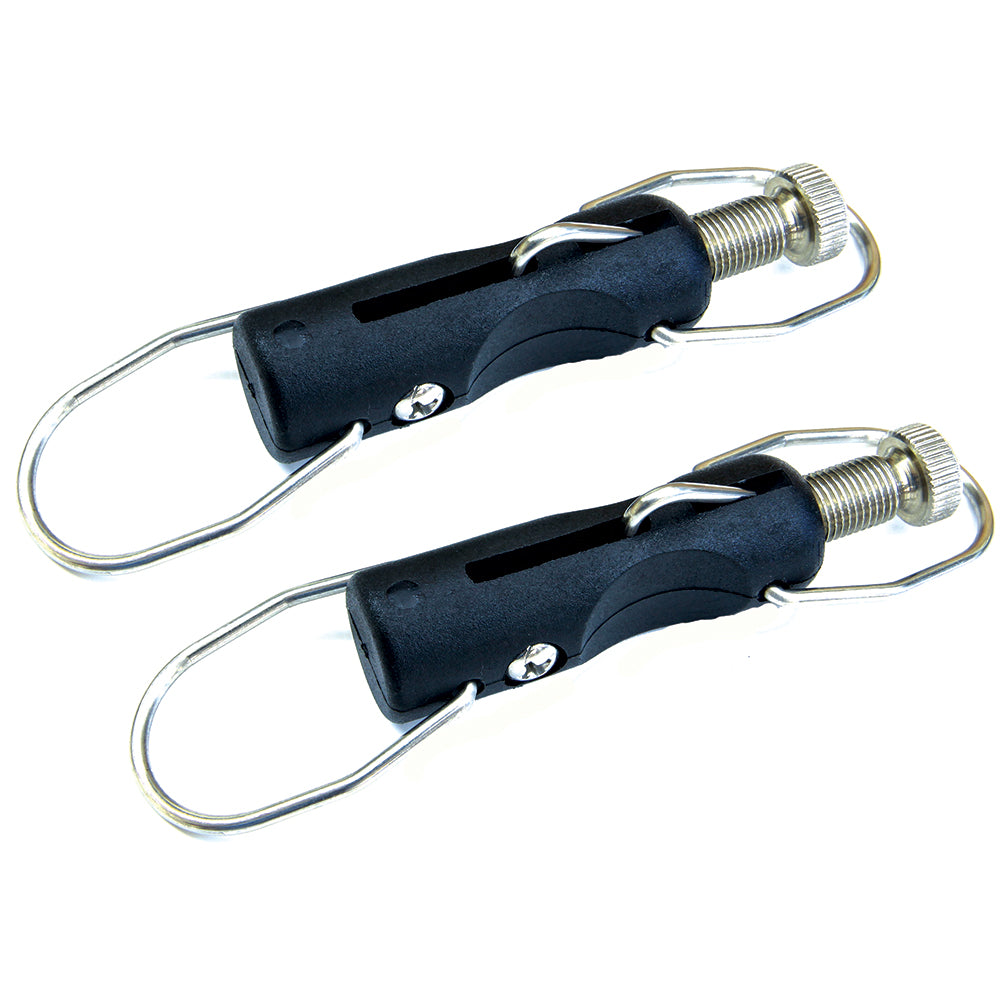 Clips de liberación para tangones Tigress E-Z Outrigger - Par
