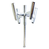 Soporte de aluminio para cañas Tigress Five Banger - Empuñadura recta