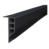 Borde de Muelle Perfil PVC Cara Completa Estándar - Rollo de 16' - Negro