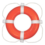 Taylor Made Foam Ring Buoy - 24" - Orange w/White Grab Line