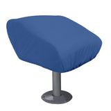 Funda para asiento de barco con pedestal plegable Taylor Made - Poliéster antidesgarro azul marino