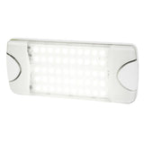 Hella Marine DuraLED 50 Lámpara de perfil bajo para interior/exterior - Haz de luz amplio blanco