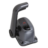 Control de montaje superior de palanca única Uflex con bloqueo de punto muerto - Sin interruptor de compensación - Negro