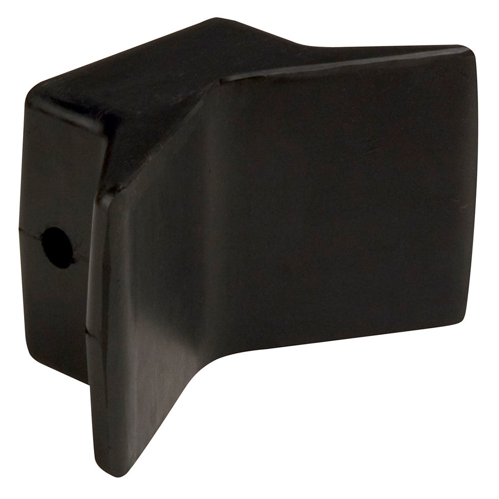 Tope en Y para proa C.E. Smith - 4" x 4" - Goma natural negra