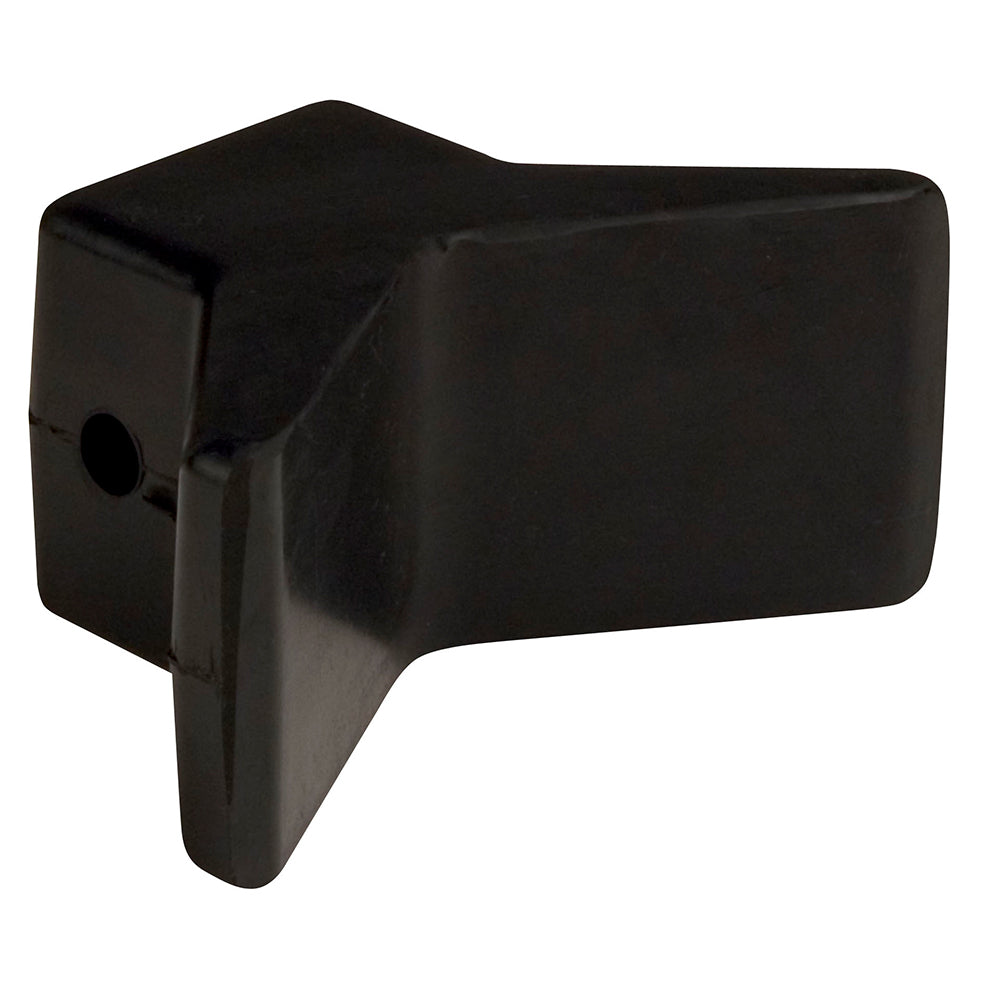 Tope en Y de proa C.E. Smith - 3" x 3" - Goma natural negra