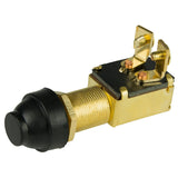 Interruptor de botón pulsador SPST de 2 posiciones BEP - APAGADO/(ENCENDIDO)