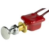 Interruptor Push-Pull BEP SPST de 2 Posiciones con Cables - APAGADO/ENCENDIDO