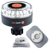 Navisafe Navilight 360° 2MN con base Navibolt y soporte para embarcación semirrígida (RIB) - Blanco
