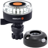 Navisafe Navilight 360° 2MN Blanca con base Navimount y soporte horizontal - Negra