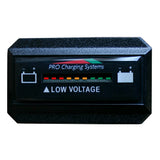 Indicador de carga de batería Dual Pro - Compatible con DeltaView® Link - Rectangular - Sistema de 72V (6 baterías de 12V, 12 baterías de 6V, 9 baterías de 8V)