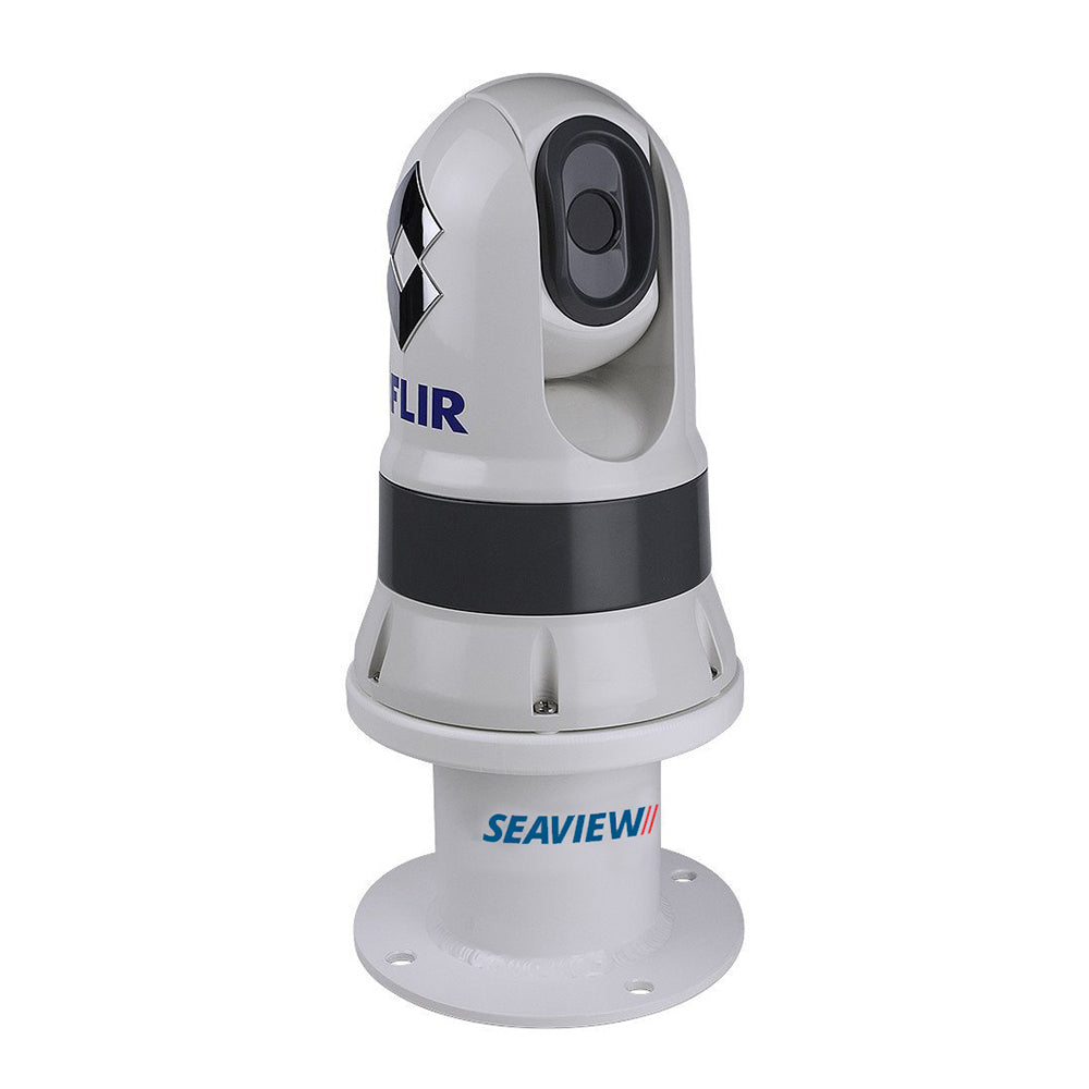 Montaje de cámara térmica Seaview de 5" para FLIR M100 y M200 - Base redonda de 8"
