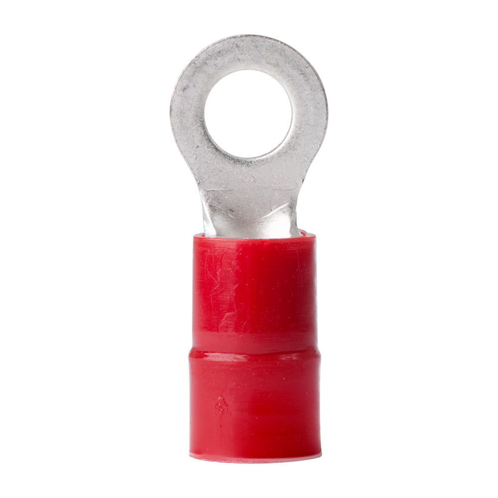 Terminal de anillo de nylon Ancor 8 AWG - 1/4" - Paquete de 25